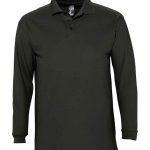 SOL'S Winter II Long Sleeve Cotton Piqué Polo Shirt