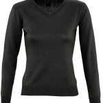 SOL'S Ladies Galaxy Cotton Acrylic V Neck Sweater