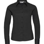 Russell Collection Ladies Long Sleeve Classic Twill Shirt