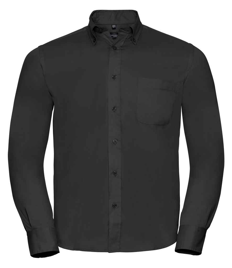 Russell Collection Long Sleeve Classic Twill Shirt