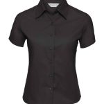 Russell Collection Ladies Short Sleeve Classic Twill Shirt