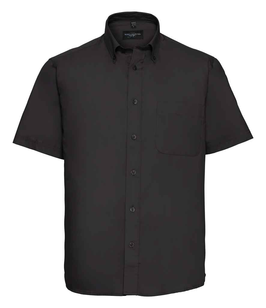 Russell Collection Short Sleeve Classic Twill Shirt