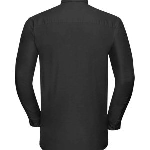 Russell Collection Long Sleeve Easy Care Oxford Shirt - Image 2