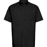 Russell Collection Short Sleeve Easy Care Oxford Shirt