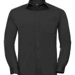 Russell Collection Long Sleeve Easy Care Poplin Shirt