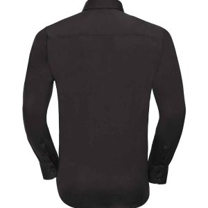 Russell Collection Long Sleeve Easy Care Fitted Shirt - Image 2