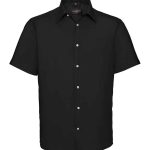 Russell Collection Short Sleeve Tailored Ultimate Non-Iron Shirt