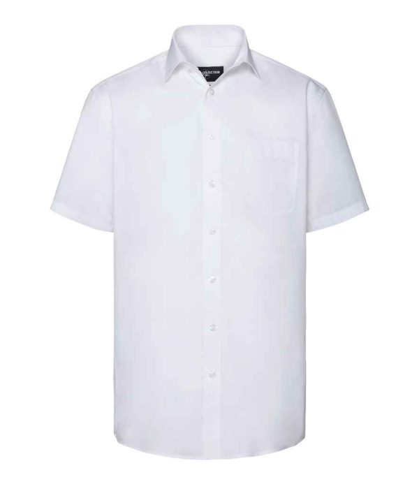 Russell Collection Short Sleeve Tailored Coolmax® Shirt