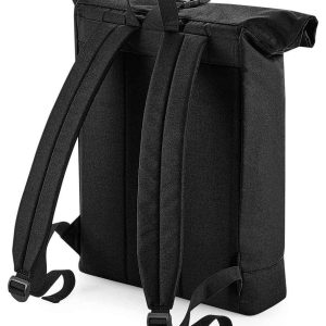 BagBase Recycled Roll-Top Backpack - Image 2