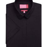 Brook Taverner Ladies Soave Short Sleeve Poplin Shirt