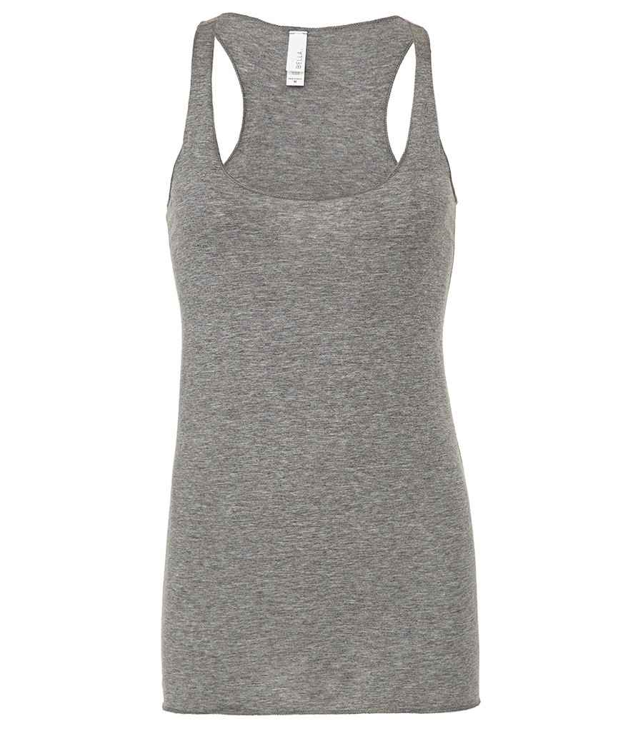 Bella Ladies Tri-Blend Racer Back Tank Top