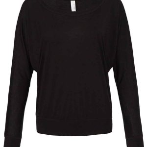 Bella Ladies Flowy Long Sleeve T-Shirt