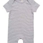 BabyBugz Baby Short Sleeve Striped Bodysuit