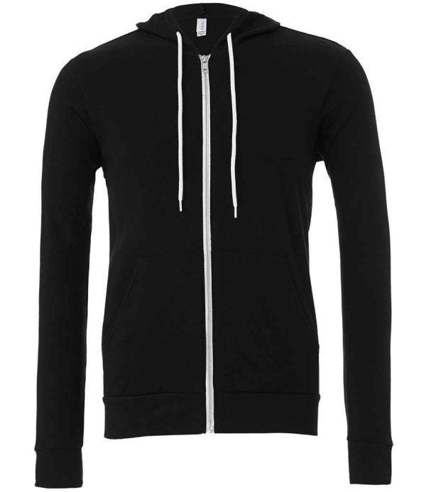 Canvas Unisex Full Zip Hoodie