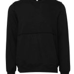 Canvas Unisex Raw Seam Crew Neck Pullover