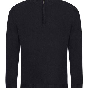 Ecologie Unisex Wakhan Zip Neck Sustainable Sweater