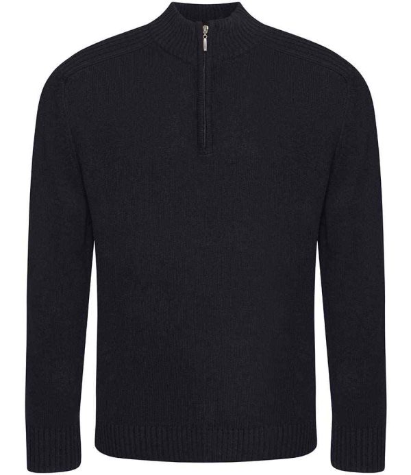 Ecologie Unisex Wakhan Zip Neck Sustainable Sweater