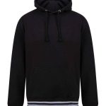 Front Row Unisex Striped Cuff Hoodie