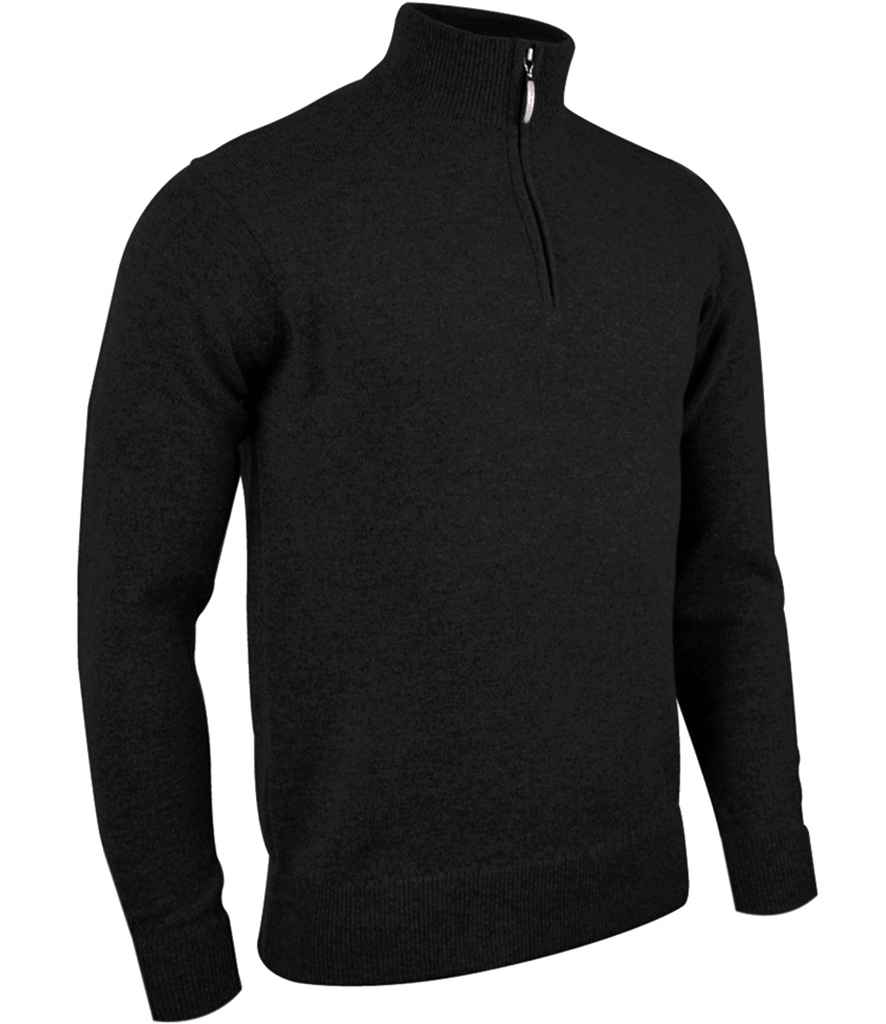 Glenmuir Zip Neck Lambswool Sweater