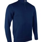 Glenmuir Zip Neck Cotton Sweater