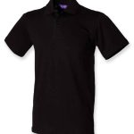 Henbury Unisex Stretch Cotton Piqué Polo Shirt