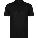 Henbury Slim Fit Stretch Microfine Piqué Polo Shirt