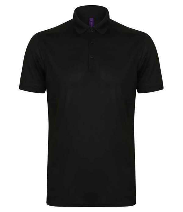 Henbury Slim Fit Stretch Microfine Piqué Polo Shirt