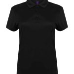 Henbury Ladies Slim Fit Stretch Microfine Piqué Polo Shirt