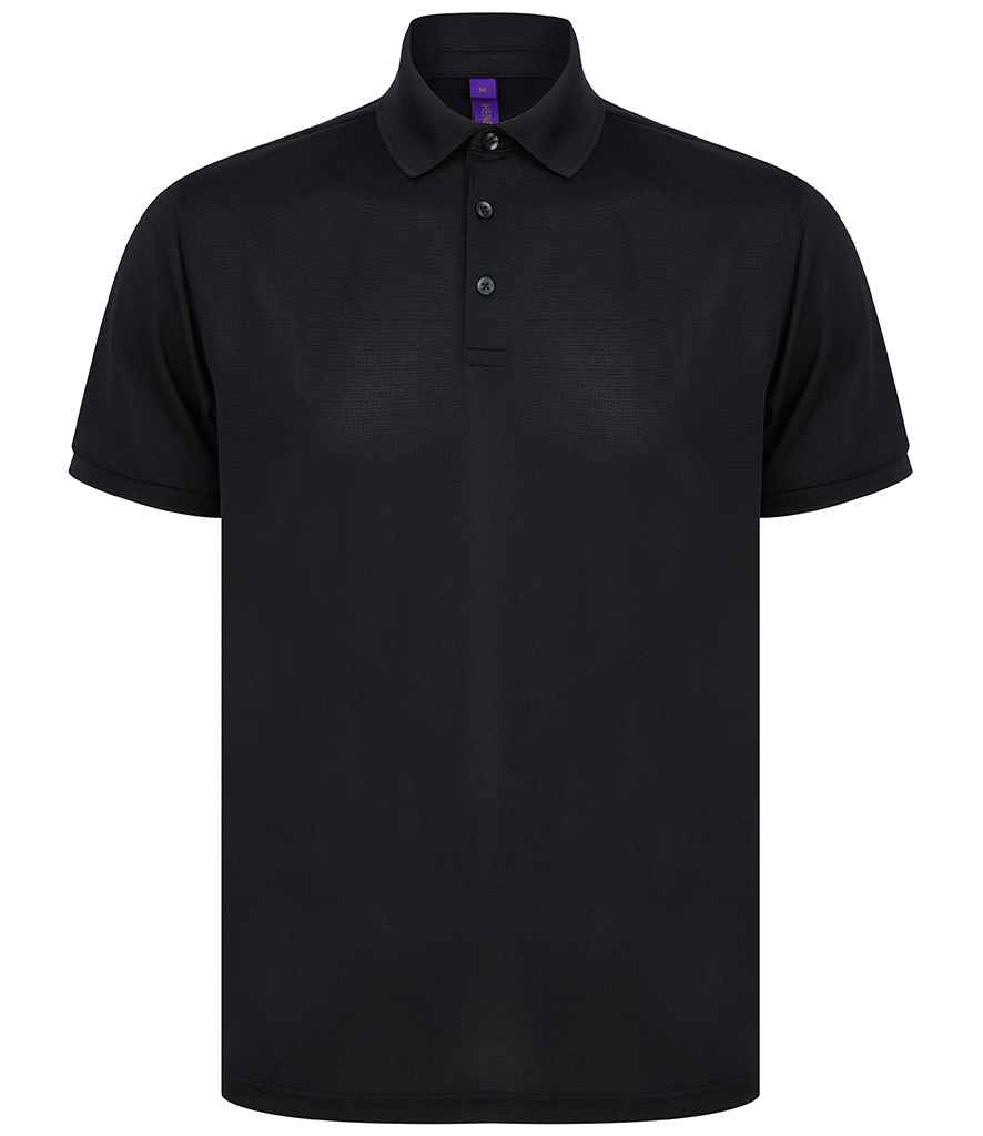 Henbury Recycled Polyester Piqué Polo Shirt