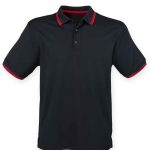 Henbury Coolplus® Tipped Polo Shirt