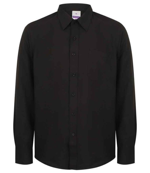 Henbury Long Sleeve Wicking Shirt