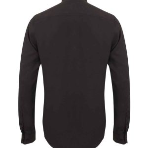 Henbury Mandarin Roll Sleeve Anti-Bac Wicking Shirt - Image 2