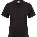 Henbury Ladies Short Sleeve Wicking Shirt