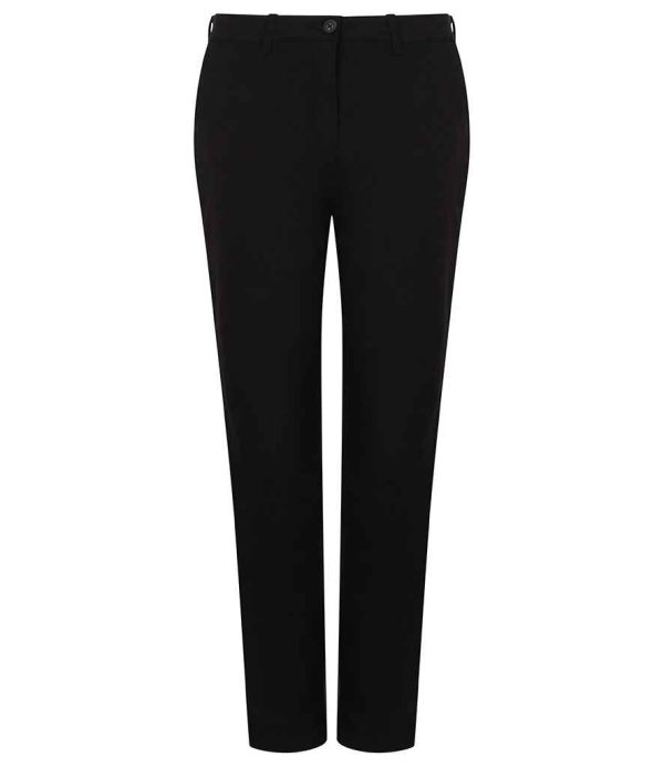 Henbury Ladies Stretch Chino Trousers