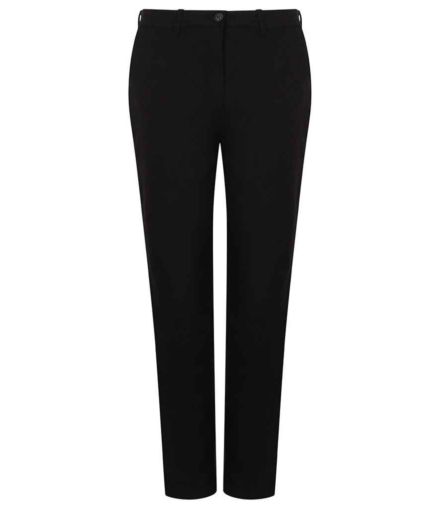 Henbury Ladies Stretch Chino Trousers