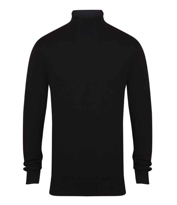 Henbury Roll Neck Sweater