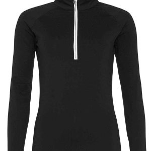 AWDis Ladies Cool Half Zip Sweat Top