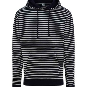 AWDis Nautical Striped Hoodie