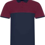 AWDis Colour Block Piqué Polo Shirt