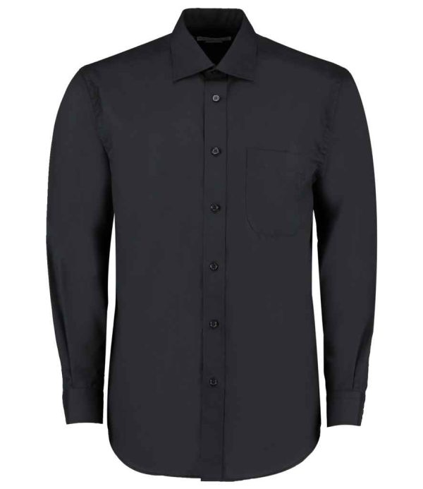 Kustom Kit Long Sleeve Classic Fit Business Shirt