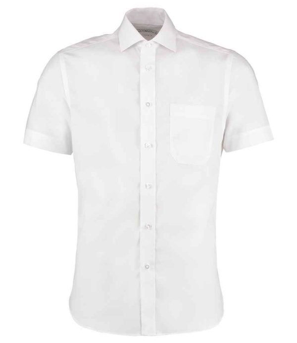 Kustom Kit Premium Short Sleeve Classic Fit Non-Iron Shirt