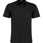 Kustom Kit Short Sleeve Tailored Poplin Shirt