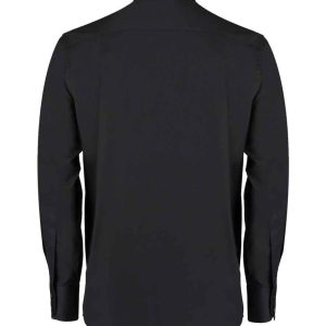 Kustom Kit Premium Long Sleeve Tailored Oxford Shirt - Image 2