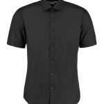 Kustom Kit Short Sleeve Slim Fit Business Shirt