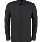 Kustom Kit Long Sleeve Slim Fit Business Shirt