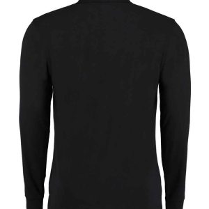 Kustom Kit Long Sleeve Poly/Cotton Piqué Polo Shirt - Image 2