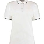 Kustom Kit Ladies St Mellion Tipped Cotton Piqué Polo Shirt