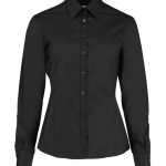 Kustom Kit Ladies Long Sleeve Tailored Business Shirt