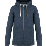 Kariban Vintage Zip Hooded Sweatshirt