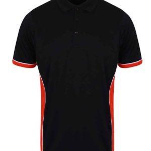 Finden and Hales Contrast Panel Polo Shirt